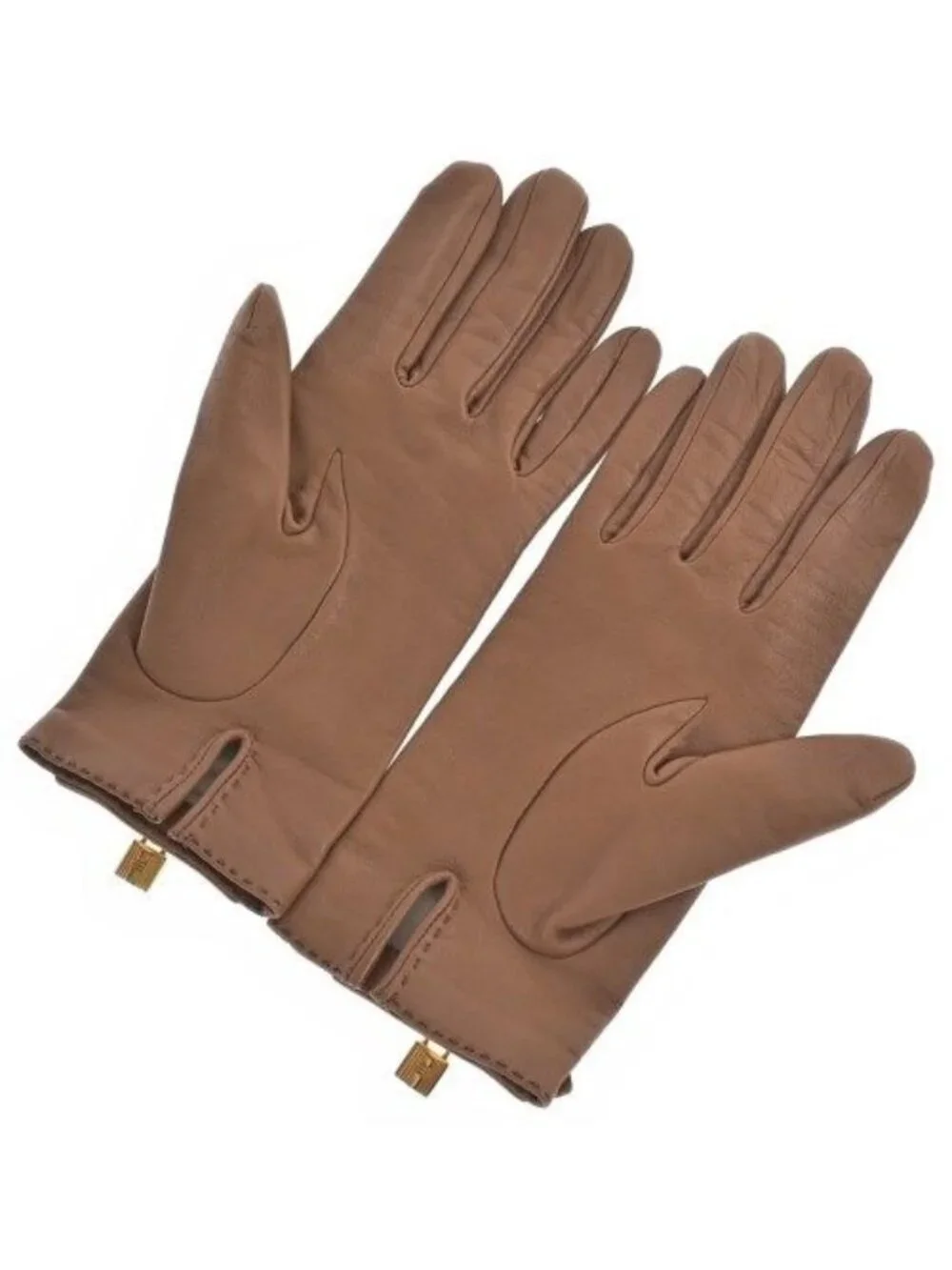 Hermes Gloves Brown